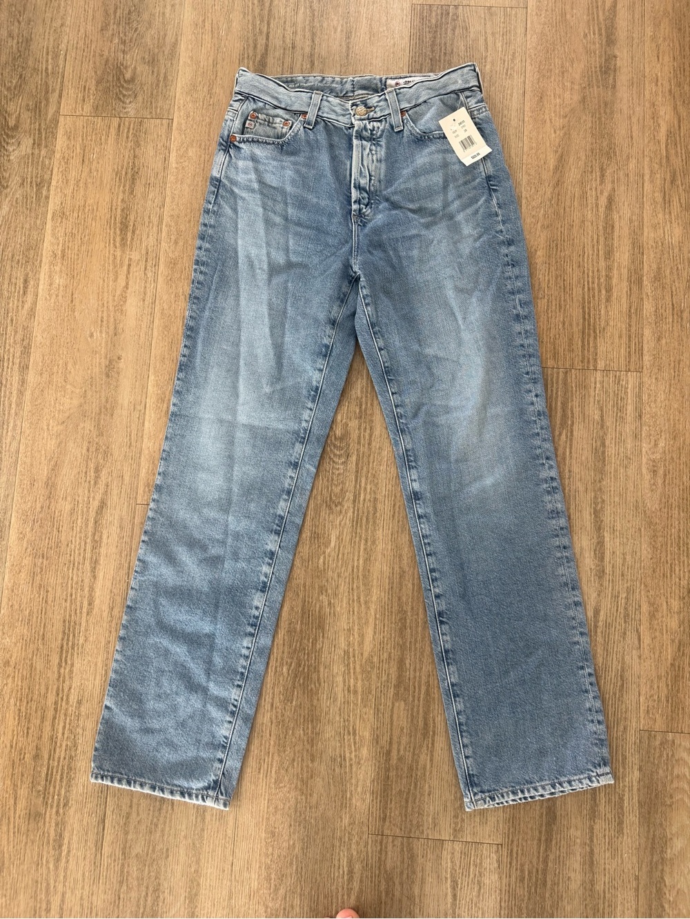 Ag Alexxis High Waist Straight Leg Jeans